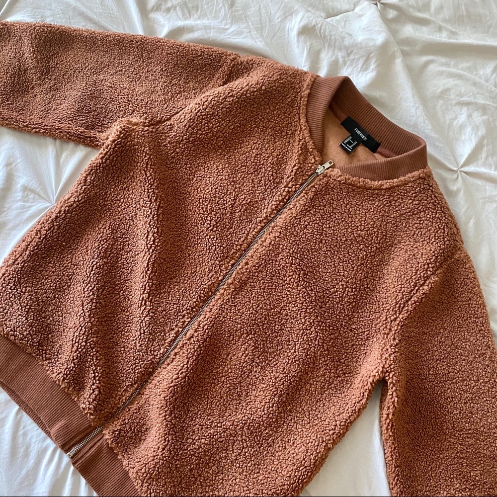 Teddy bear zip up